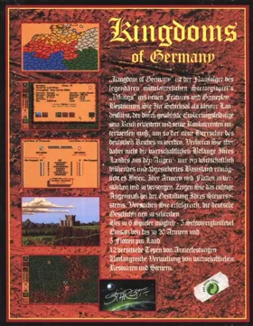 Kingdoms of Germany box cover back